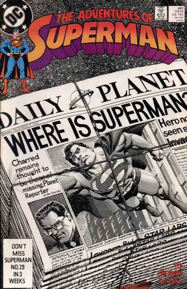Adventures of Superman #451