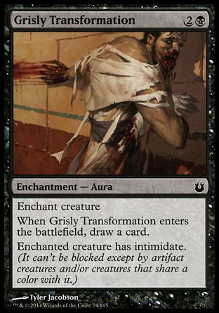 Grisly Transformation (Born of the Gods) Trading Card