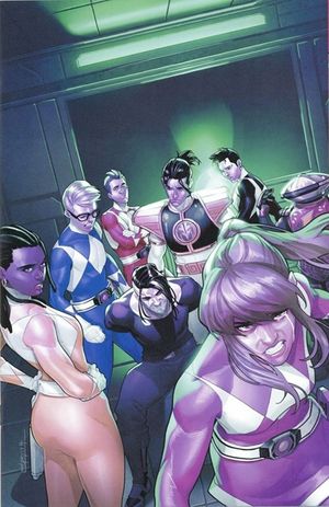 Mighty Morphin Power Rangers #52 (25 Copy Campbell Cover)