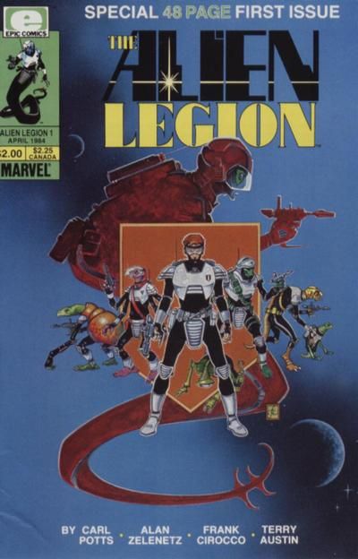 Alien Legion Comic