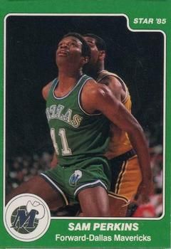 Sam Perkins 1984 Star #257 Sports Card
