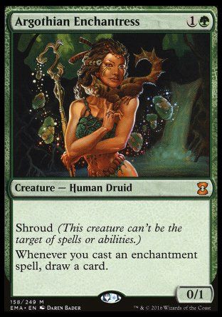 Argothian Enchantress (Eternal Masters) Trading Card