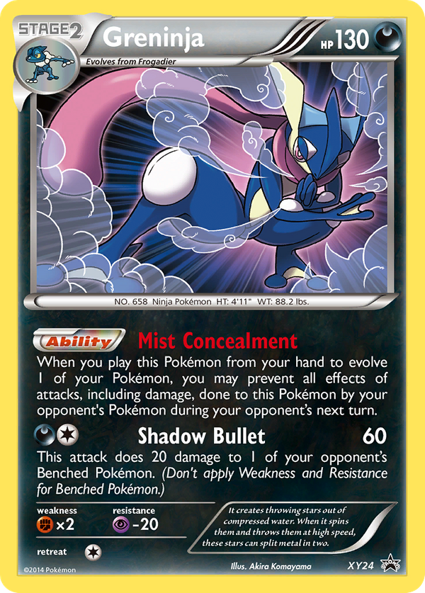 Greninja (XY24) - XY Black Star Promos