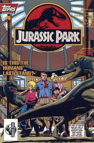 Jurassic Park #4 Comic