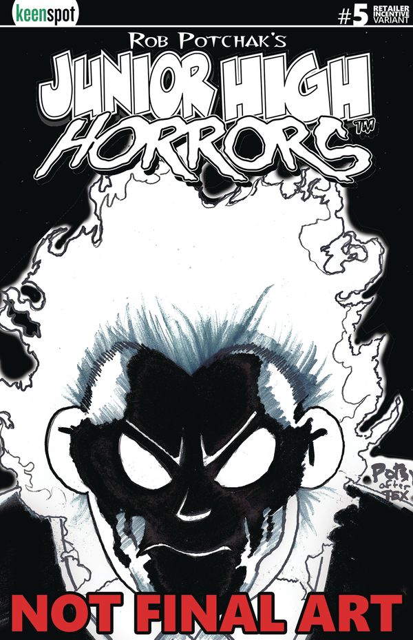 Junior High Horrors #5 (Cover D Glow In Dark Retailer Cover)