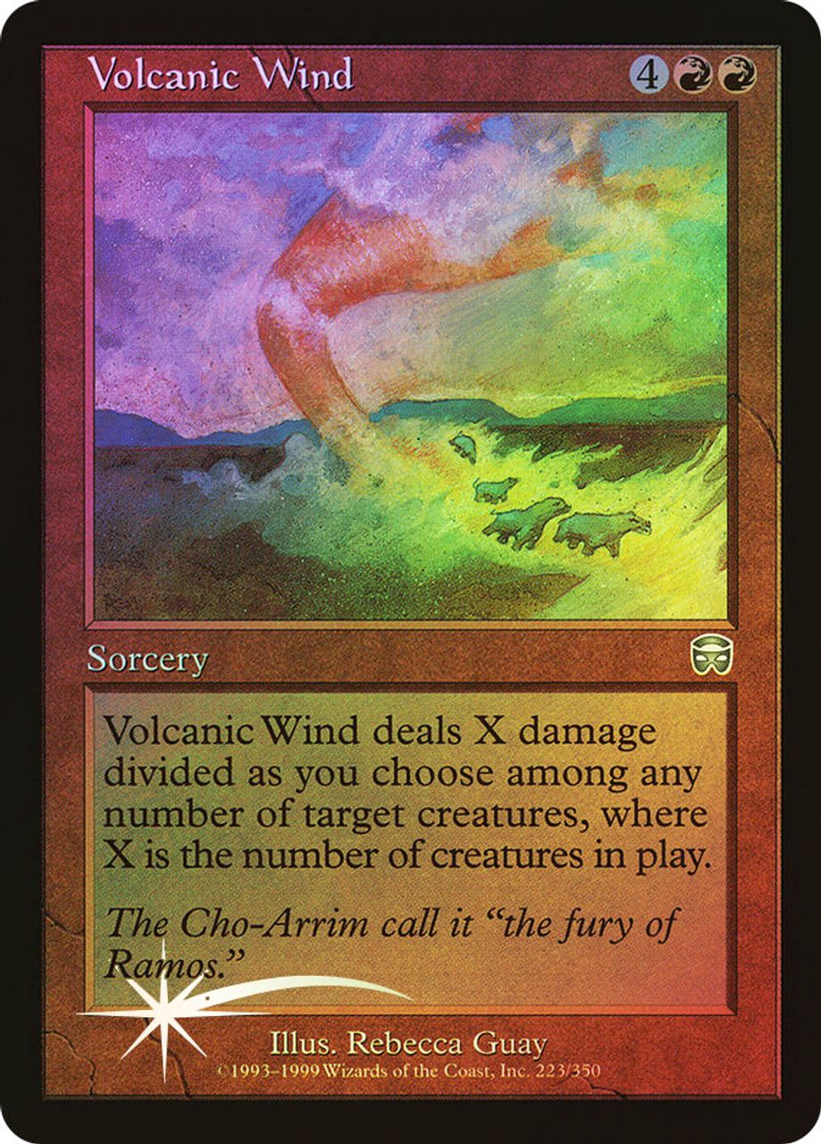 Volcanic Wind (Mercadian Masques - Foil) Trading Card