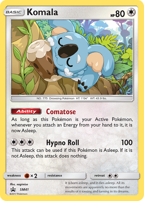 Komala (SM41) - SM Black Star Promos