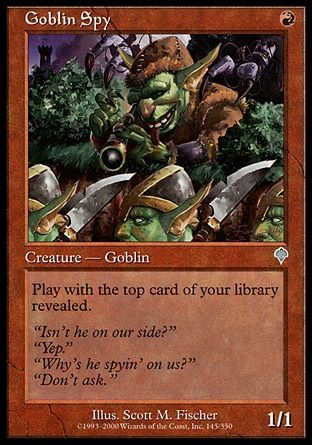 Goblin Spy (Invasion) Trading Card