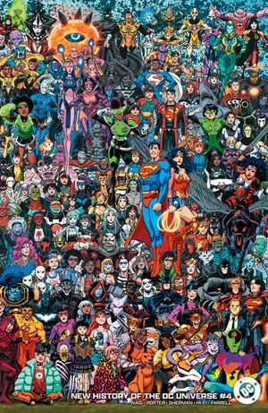 New History Of The DC Universe #4 (Cvr D Scott Koblish Legacy Wraparound Card Stock Variant)