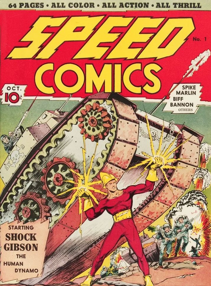 Speed Comics #1 Comic