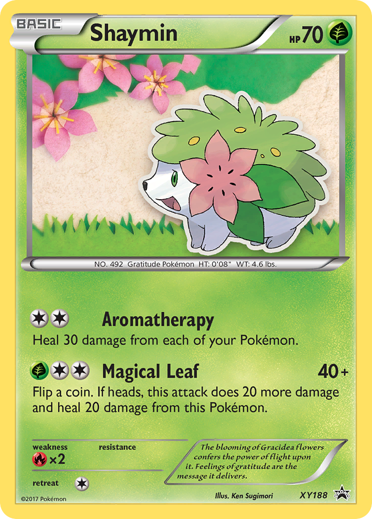 Shaymin (XY188) - XY Black Star Promos Pokémon Card