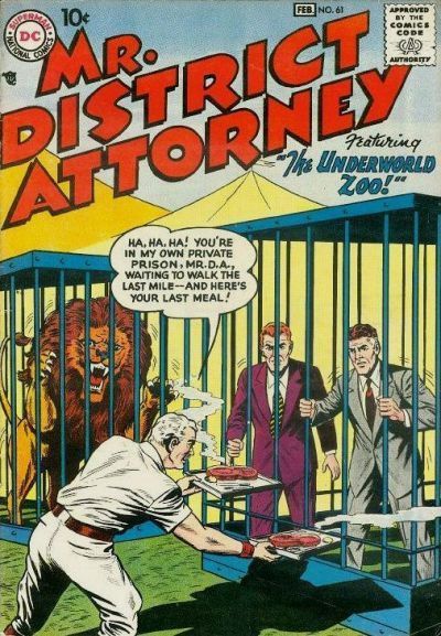 Mr. District Attorney #61 Comic