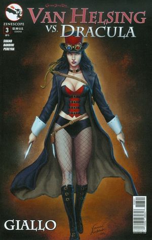 Grimm Fairy Tales Presents: Van Helsing Vs. Dracula #3 (B Cover Buzz)