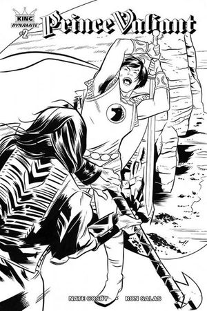 King Prince Valiant #2 (25 Copy Torres B&amp;w Cover)