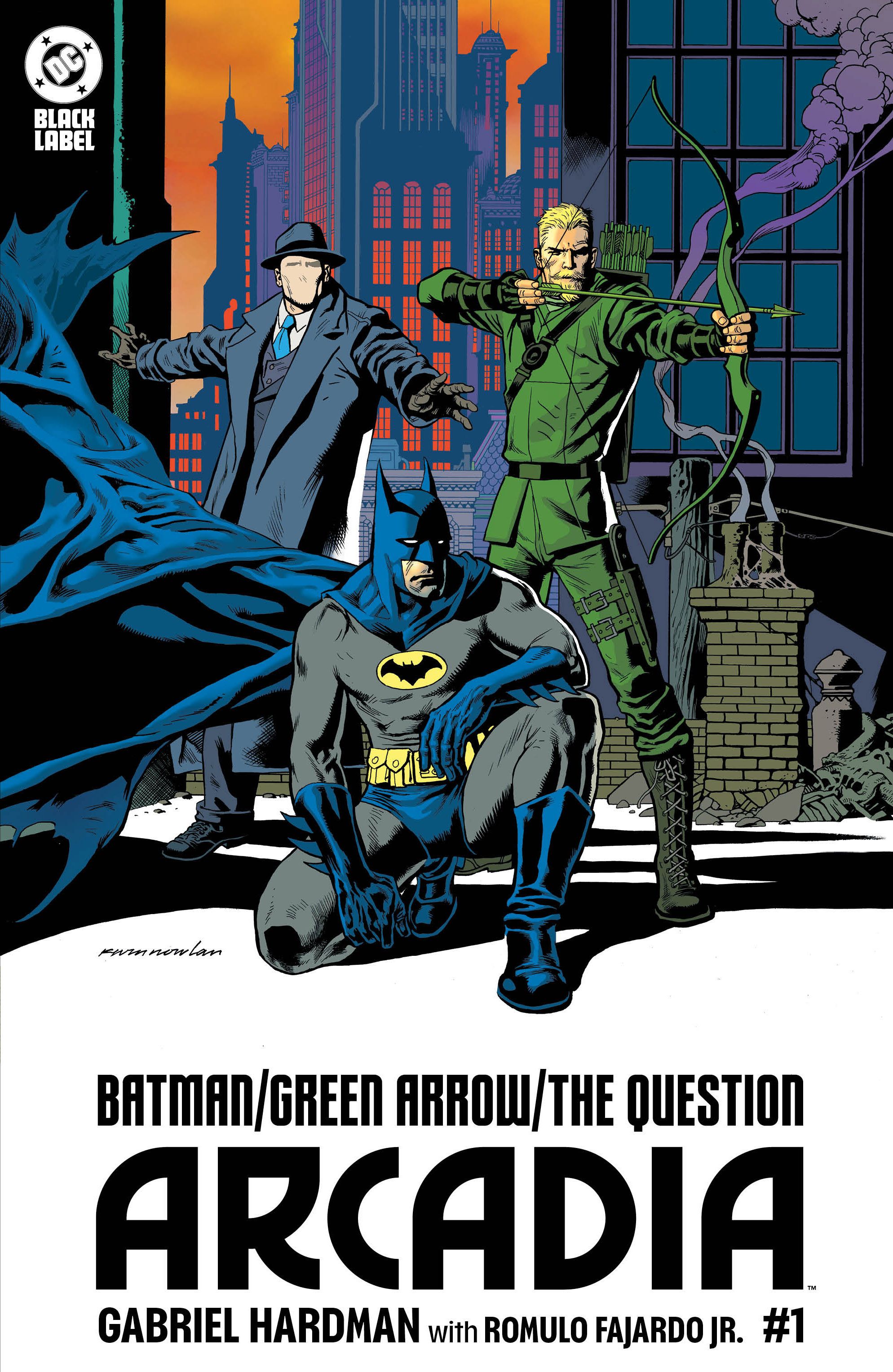 Batman / Green Arrow / The Question: Arcadia #1 (Cvr B Kevin Nowlan Variant) Comic