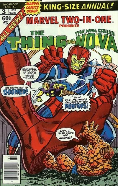 Marvel Two-In-One Annual #3 Comic