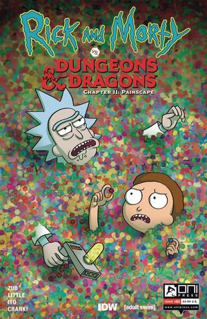 Rick and Morty Vs. Dungeons & Dragons II #4 (Cover B Wells)