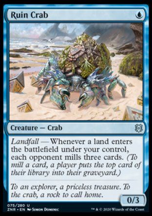 Ruin Crab (Zendikar Rising) Trading Card