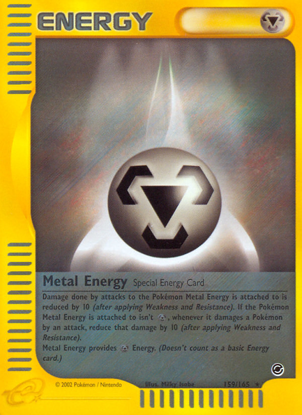 Metal Energy (159/165) - Expedition Base Set Pokémon Card