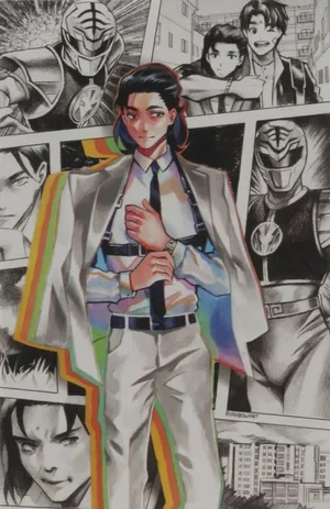 Mighty Morphin #12 (Cover H Unlockable Variant Gonzales)