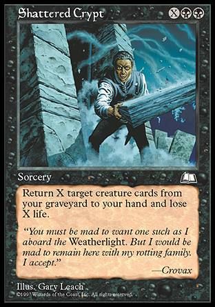 Shattered Crypt (Weatherlight) Trading Card