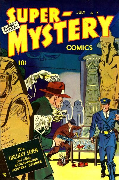 Super-Mystery Comics #v8#6 Comic