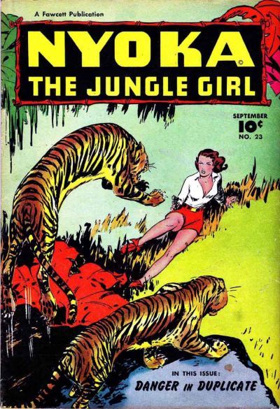 Nyoka, the Jungle Girl #23 Comic