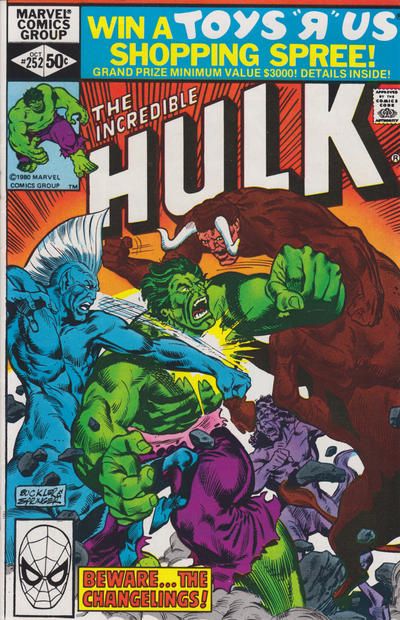 Incredible Hulk #252 Comic