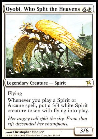 Oyobi, Who Split the Heavens (Betrayers of Kamigawa) Trading Card