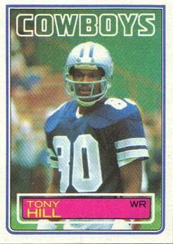 Tony Hill 1983 Topps #47 Sports Card