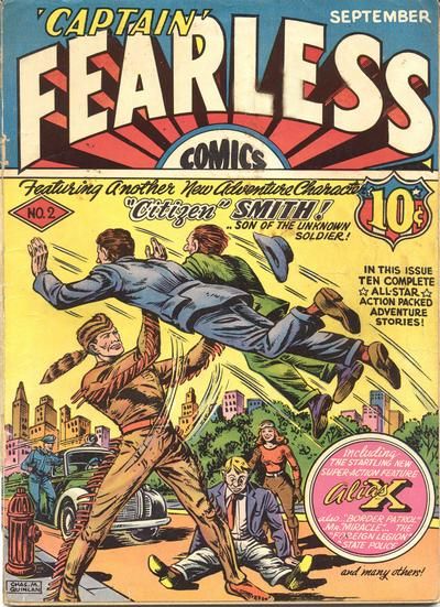 Captain Fearless #2 Comic