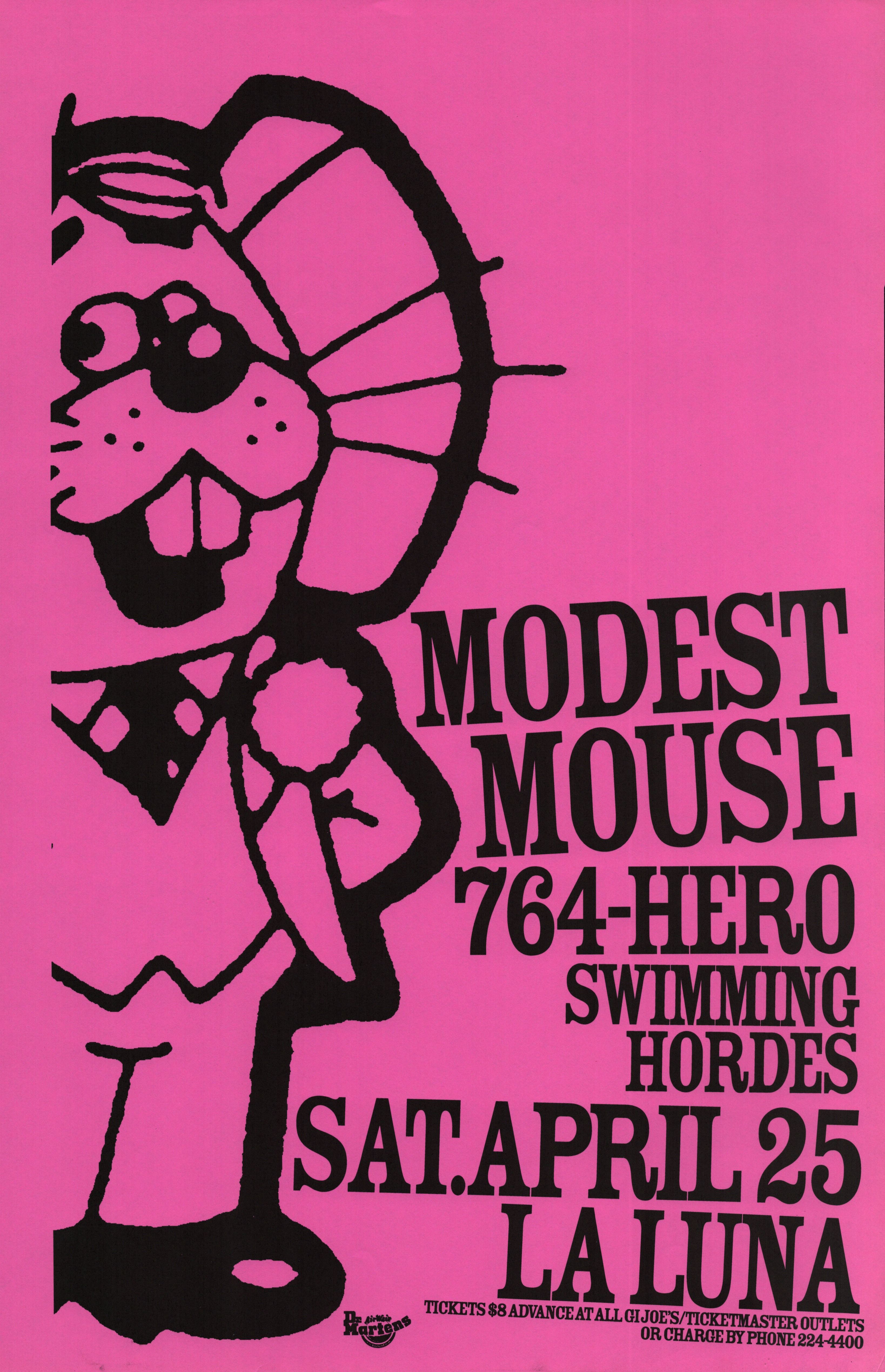 MXP-140.18 Modest Mouse La Luna 1998 Concert Poster