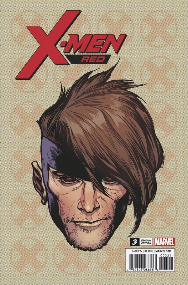 X-Men: Red #3 (Charest Headshot Variant Leg)