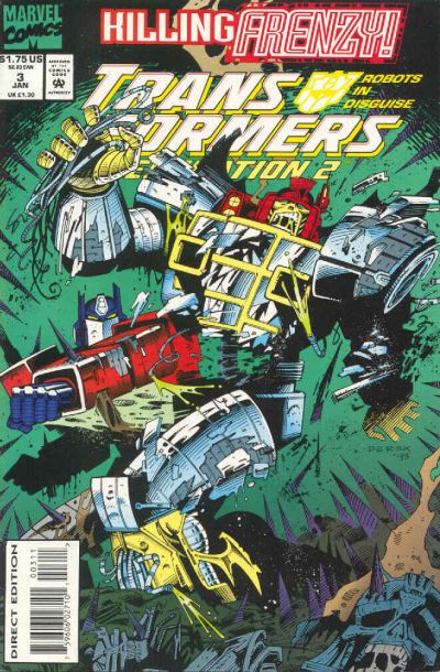 Transformers: Generation 2 #3 Comic