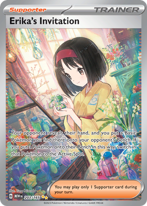 Erika's Invitation (Trainer: Supporter) (203/165) - 151