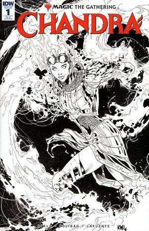 Magic the Gathering: Chandra #1 (10 Copy Cover Lashley)