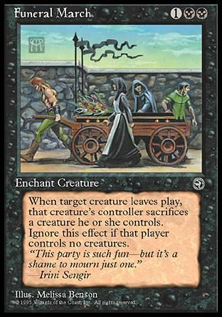 Funeral March (Homelands) Trading Card