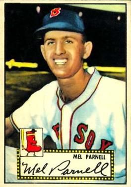 Mel Parnell 1952 Topps #30 Sports Card