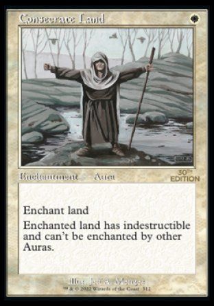 Consecrate Land (Magic 30th Anniversary Edition - Old Frame) Trading Card