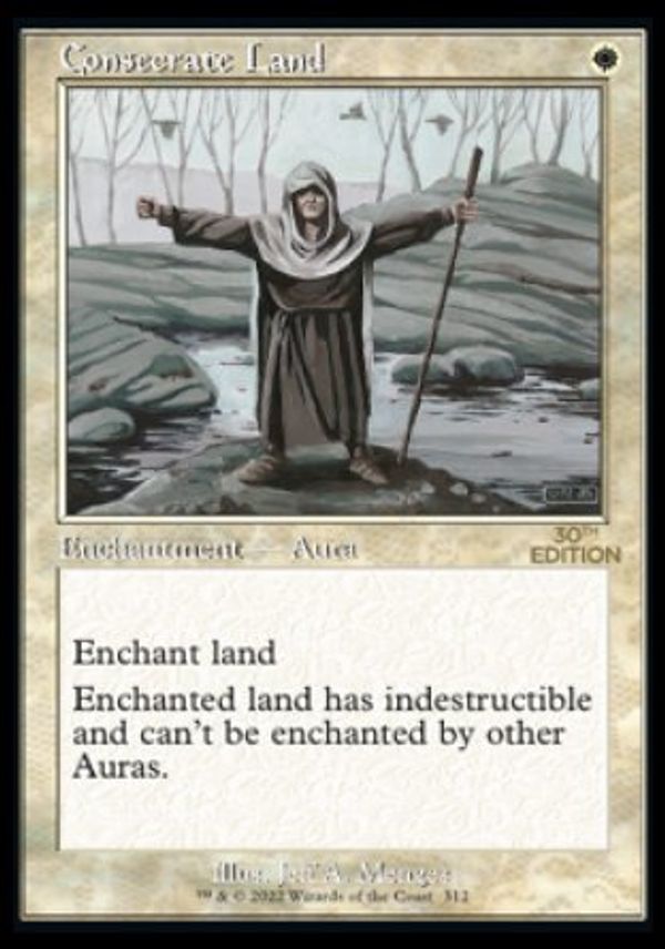 Consecrate Land (Magic 30th Anniversary Edition - Old Frame)