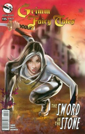 Grimm Fairy Tales #115 (Sword Stone C Cover Delara)