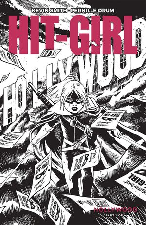 Hit-Girl #1 (Cover B B&w Francavilla)