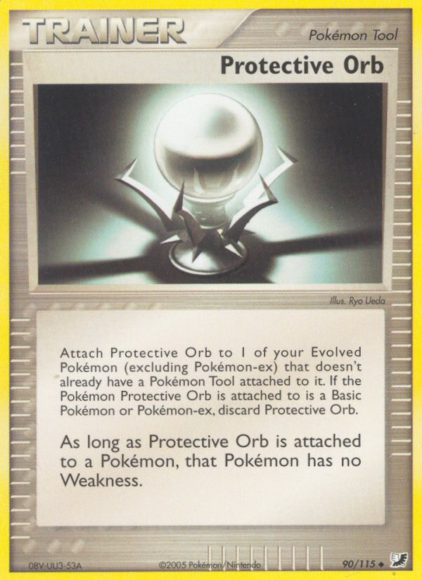 Protective Orb (Trainer: Pokémon Tool) (90/115) - Unseen Forces Pokémon Card