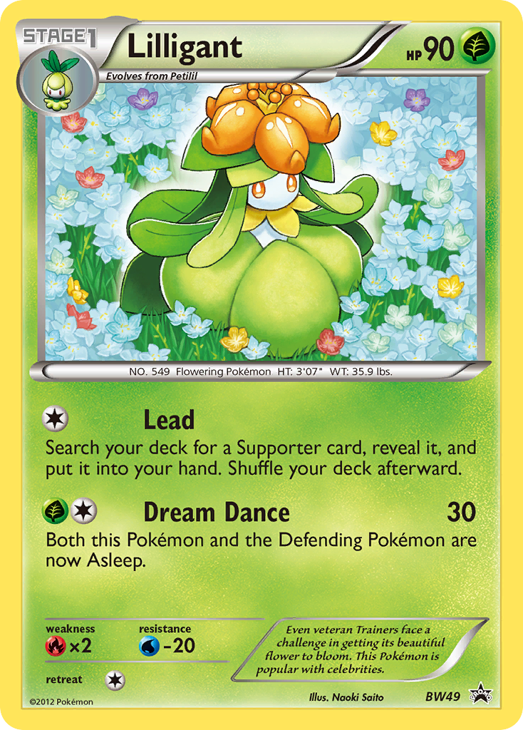 Petilil Pokémon Card