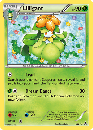 Lilligant (BW49) - BW Black Star Promos