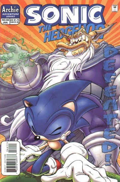 Sonic the Hedgehog #66 Comic