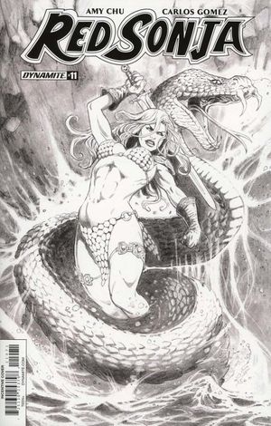 Red Sonja #11 (Cover G 20 Copy Duursema B&w I)