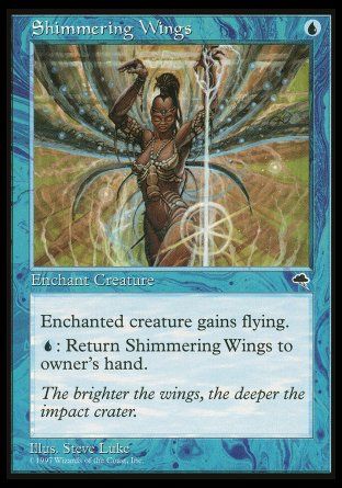 Shimmering Wings (Tempest) Trading Card