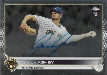Aaron Ashby 2022 Topps Chrome - Rookie Autographs Baseball #RA-AA Sports Card