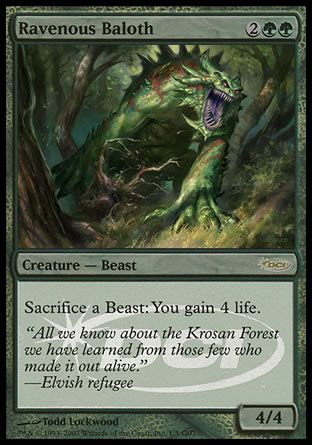 Ravenous Baloth (Judge Gift Promos) Trading Card